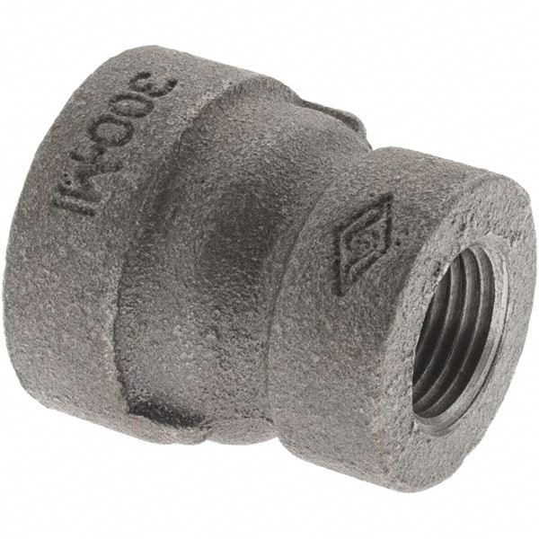Malleable Iron Pipe Reducing Coupling: 3/4 x 1/2