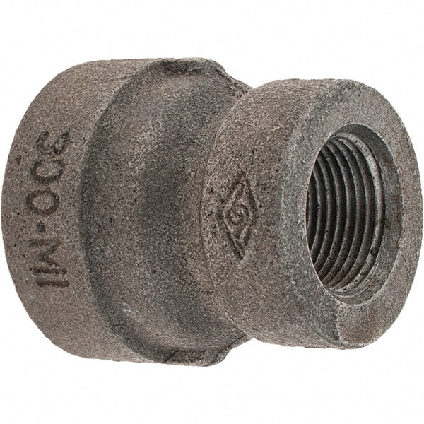 Malleable Iron Pipe Reducing Coupling: 1 x 3/4