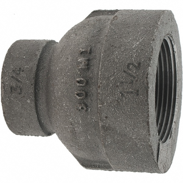 Malleable Iron Pipe Reducing Coupling: 1-1/2 x 3/4