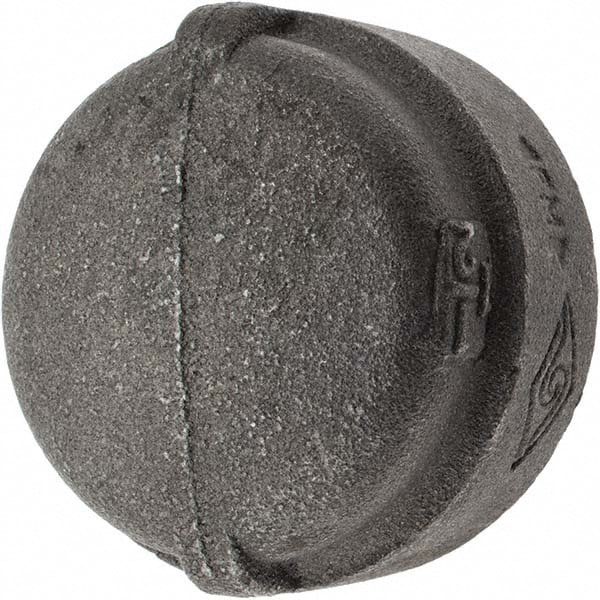 Black End Cap: 1-1/2