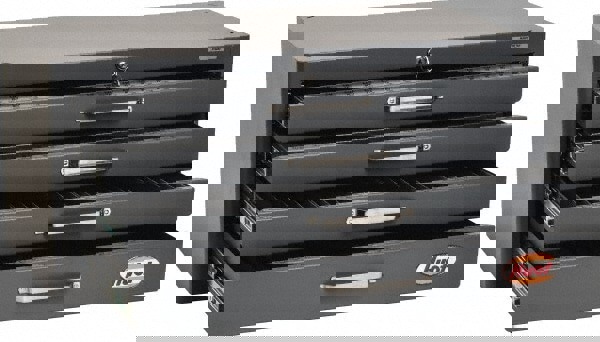 4 Drawer, 1/4-20 to 1-14 Tap Storage