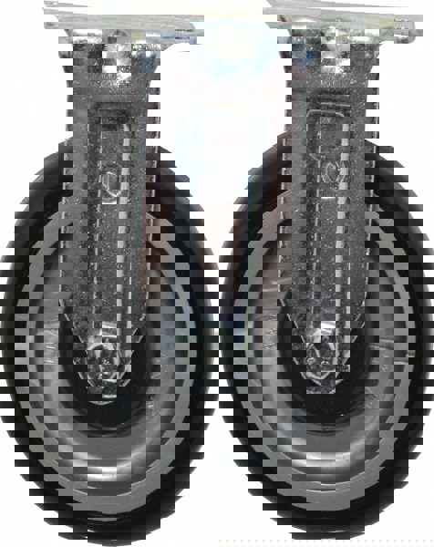 Rigid Top Plate Caster: Polyurethane, 5