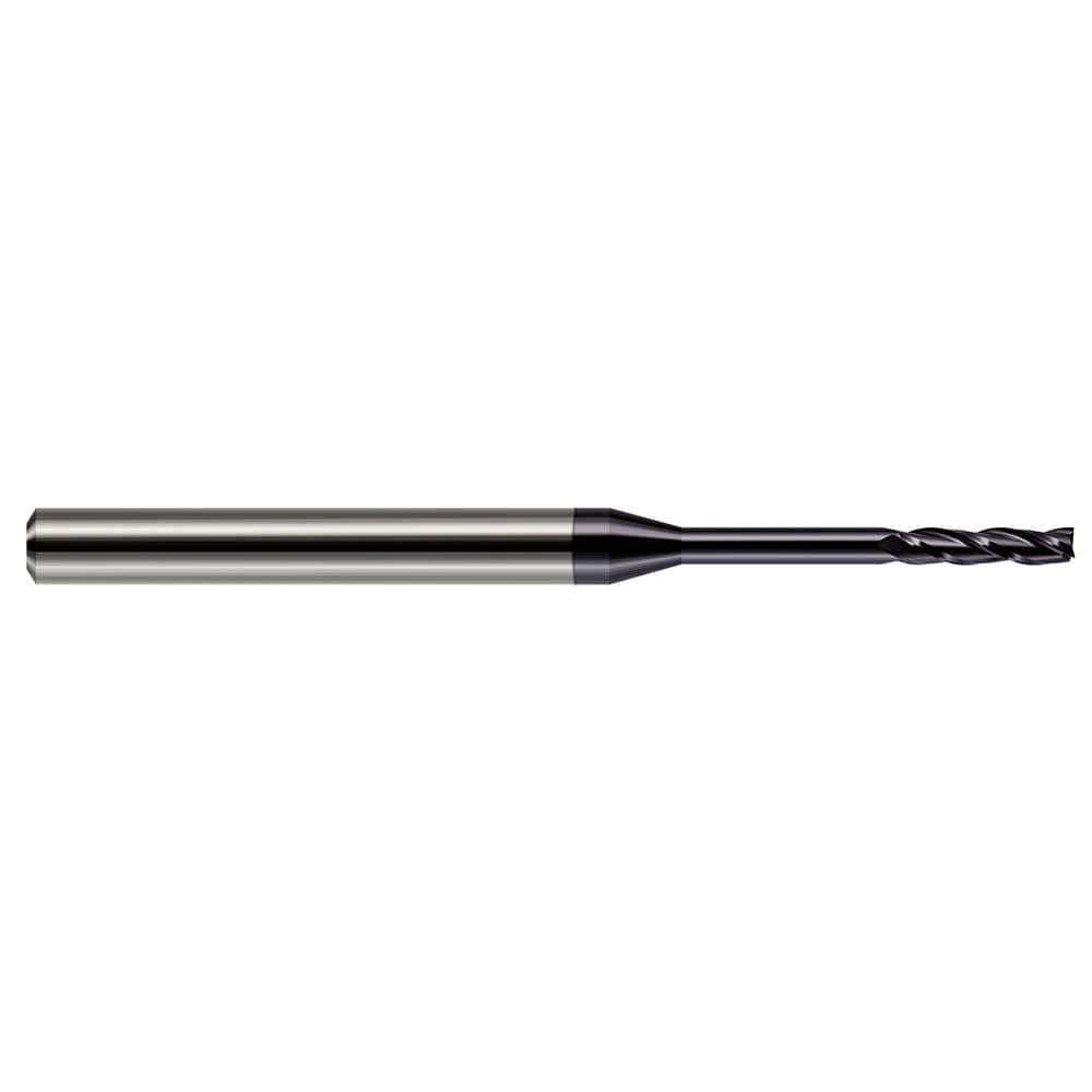 Square End Mills; Mill Diameter (mm): 0.30 ; Mill Diameter (Decimal Inch): 0.0120 ; Number Of Flutes: 3 ; End Mill Material: Solid Carbide ; Length of Cut (Decimal Inch): 0.0600 ; Shank Diameter (Inch): 1/8