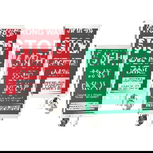 Warning & Safety Reminder Sign: Square, 