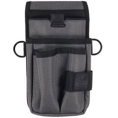 Tool Pouches & Holsters; Tool Type: Device Holster; Belt Clip ; Closure Type: No Closure ; Material: Polyester ; Color: Gray ; Depth (Inch): 8-1/2 ; Width (Inch): 5in