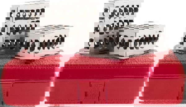 0.0001 Squareness Per Inch, Hardened Steel, 1-2-3 Block with 23 Hole Setup Block