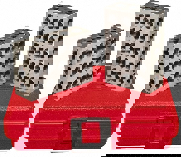 Setup Block: 0.0003 Squareness, Hardened Steel, 2-3-4 Block