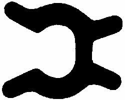 X Washers; Shaft Diameter (Inch): 3/32 ;