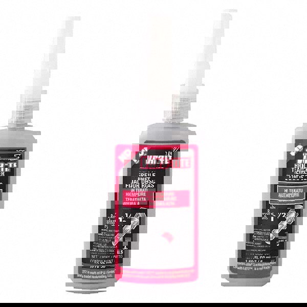 Threadlocker: Red, Liquid, 50 mL, Bottle