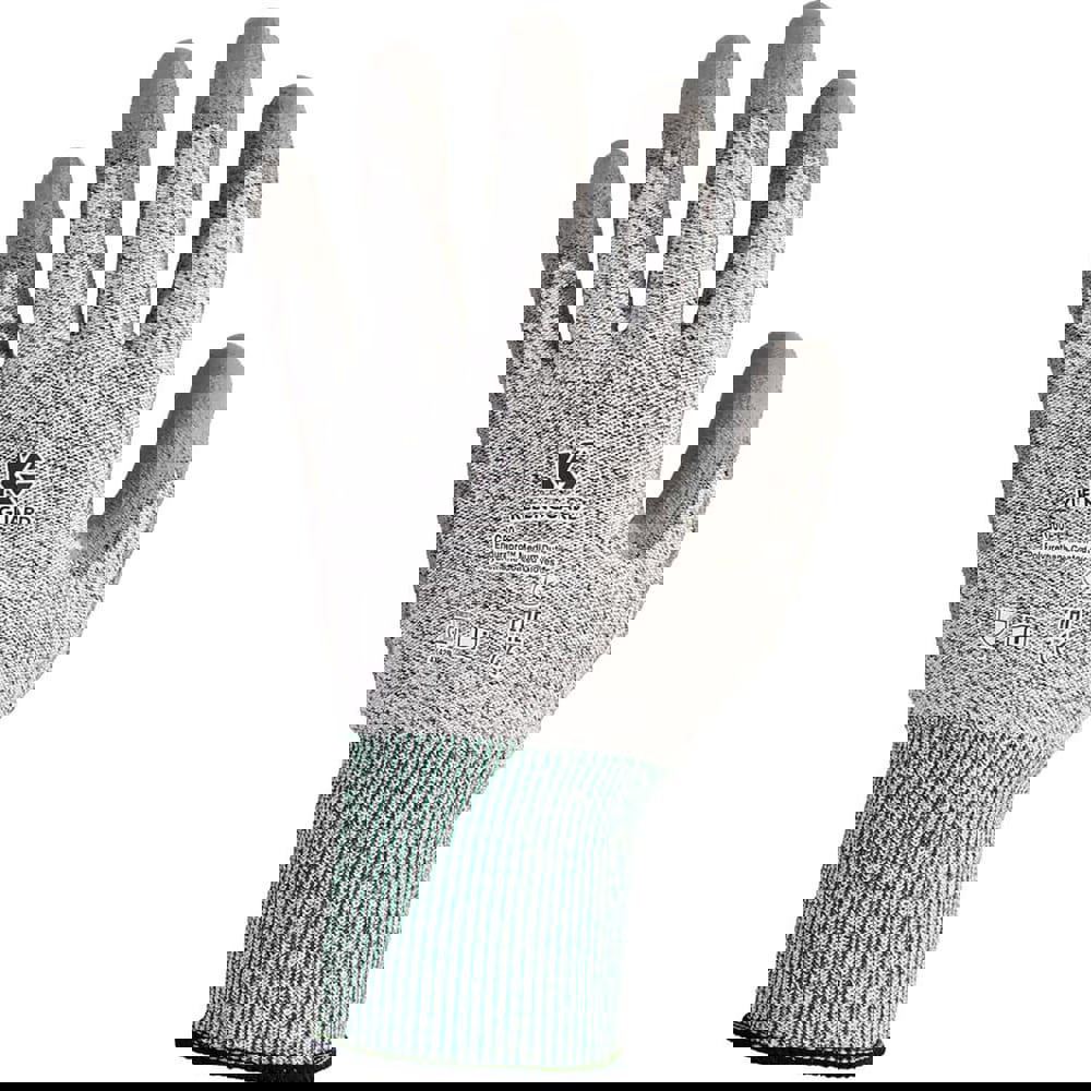 Cut-Resistant Gloves: Size 2X-Large, ANSI Cut A3, Polyurethane, Series KleenGuard