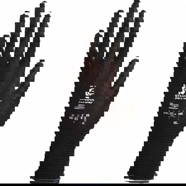 General Purpose Work Gloves: Small, Polyurethane Coated, Polyester