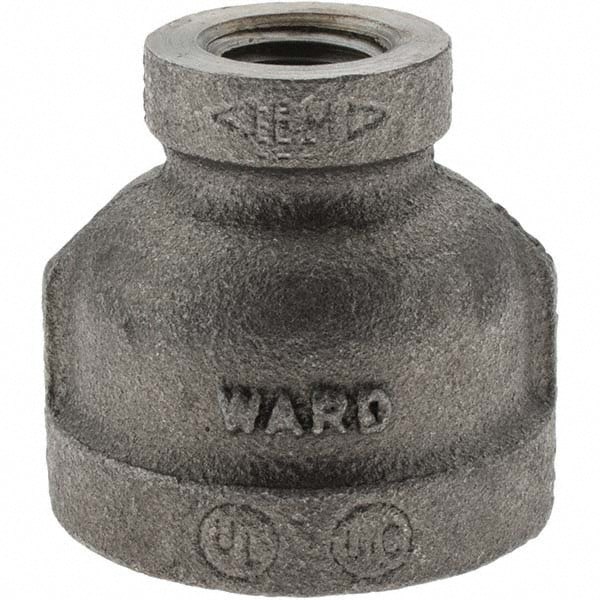 Black Reducing Coupling: 3/4 x 1/4