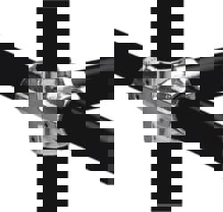 Pipe Rail Fittings; Rail Fitting Type: Cross ; Material: Aluminum ; Cross Type: Cross-E ; Manufacturer's Part Number: 13-8 ; Finish Coating: Bright