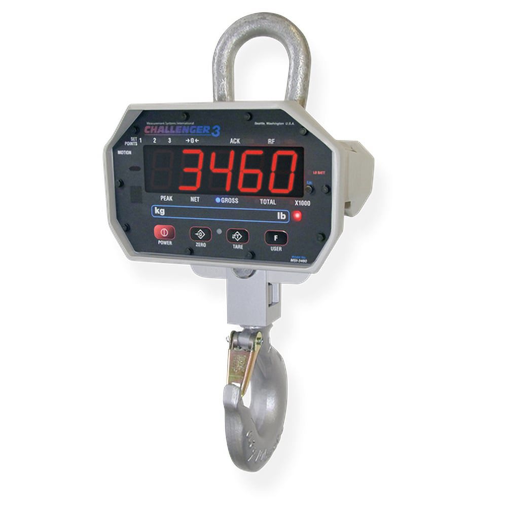 1,000 Lb (500 Kg) 5-Digit LED Crane Scale