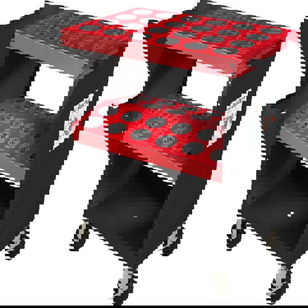 48 Tool Capacity, 30 Taper Size ToolScoot CNC Tool Cart