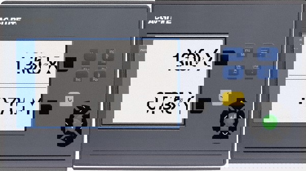 Milling DRO System: 2 Axes, Glass Scale, 35