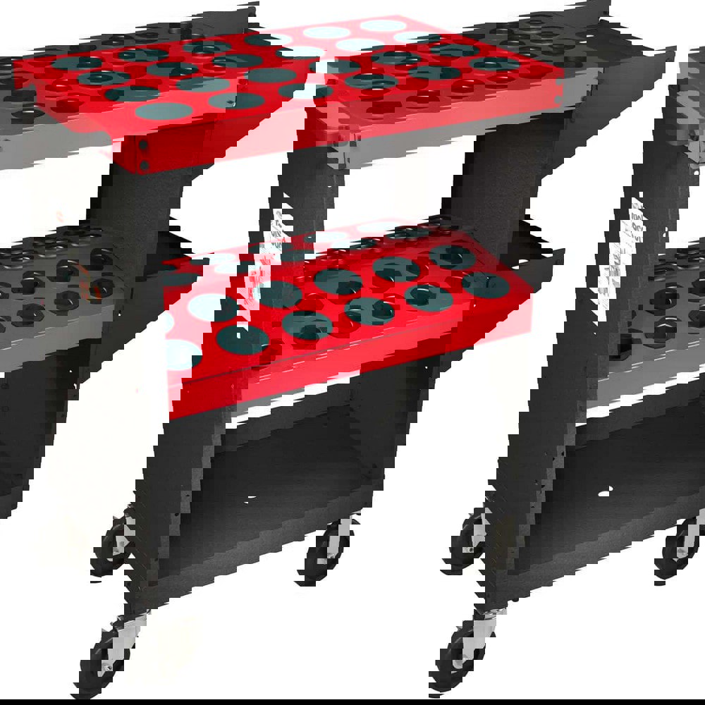 48 Tool Capacity, HSK63A Taper Size ToolScoot CNC Tool Cart