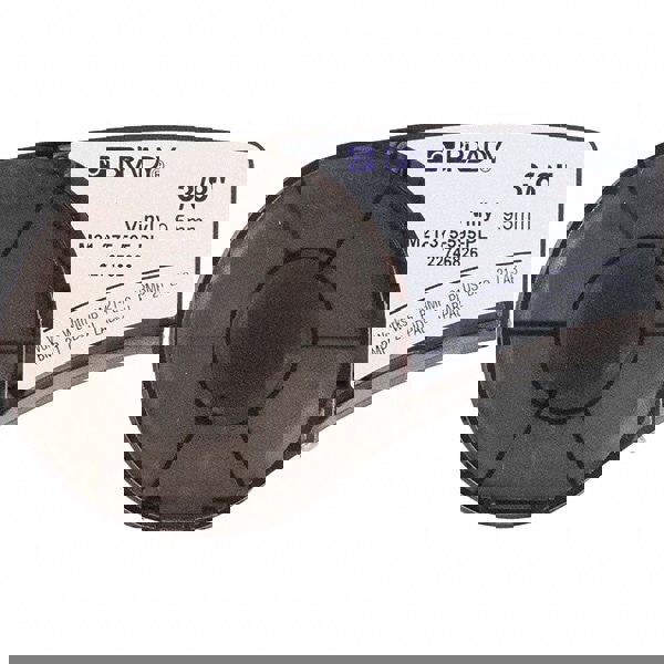 Label Maker Label: White & Purple, Vinyl, 1 Roll