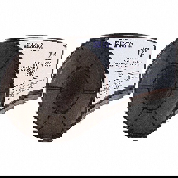 Label Maker Label: White & Purple, Vinyl, 1 Roll