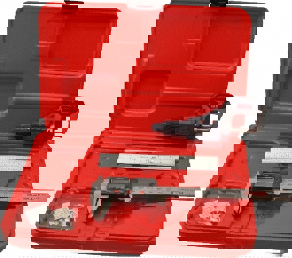 Machinist Caliper, Micrometer & Ruler Kit: 3 pc, 6