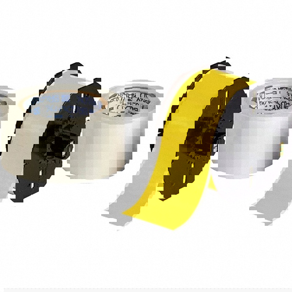 Label Maker Label: Yellow, Polyester, 100