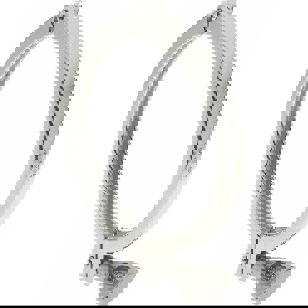 Sanitary Stainless Steel Pipe Clamp with Holed Wing Nut: 3