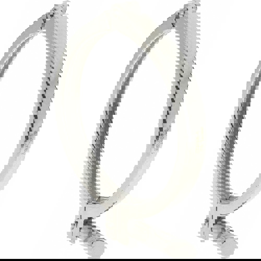 Sanitary Stainless Steel Pipe Clamp with Holed Wing Nut: 4