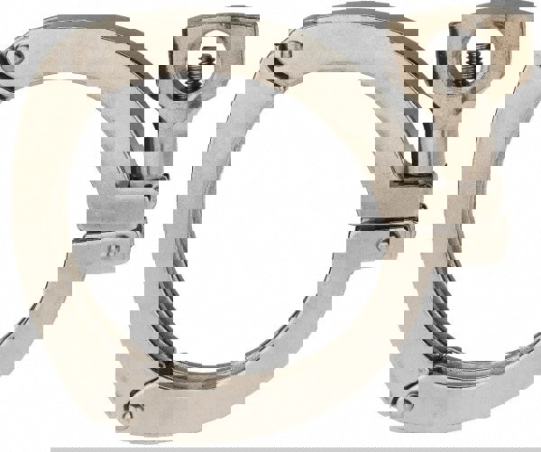 Sanitary Stainless Steel Pipe Three Piece Clamp with Holed Wing Nut: 3