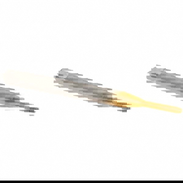 Thread Forming Tap: #0-80 UNF, 3B Class of Fit, Modified Bottoming Chamfer, Cobalt, TiN Finish