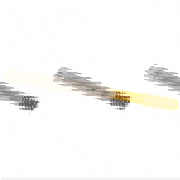 Thread Forming Tap: #8-32 UNC, 3B Class of Fit, Bottoming Chamfer, Cobalt, TiN Finish