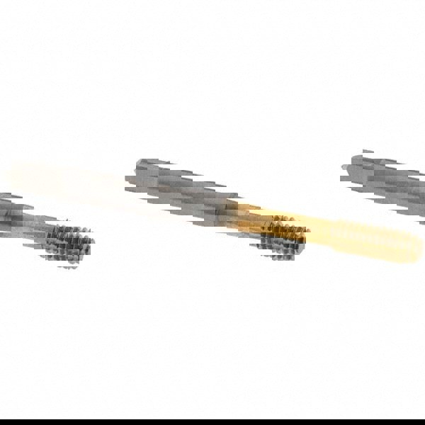 Thread Forming Tap: #8-32 UNC, 2B Class of Fit, Modified Bottoming Chamfer, Cobalt, TiN Finish