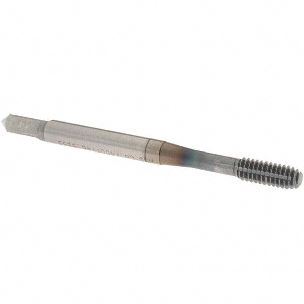 Thread Forming Tap: #8-32 UNC, Modified Bottoming, Cobalt, TiCN Coated