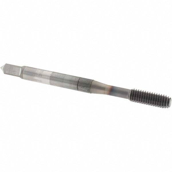 Thread Forming Tap: #10-32 UNF, Modified Bottoming, Cobalt, TiCN Coated