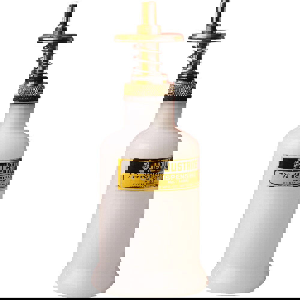 8 oz HDPE Dispensing Bottle: 2-1/4