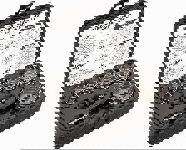 11 Piece, 7/8 to 2-1/2