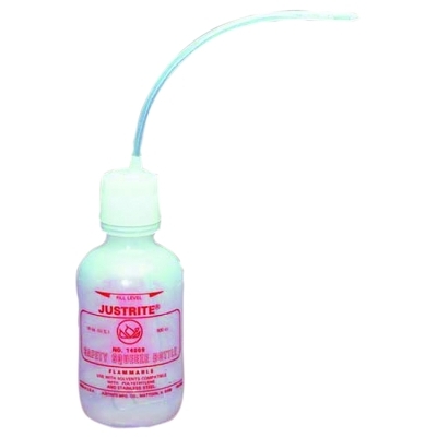 Acrylonitrile Butadiene Styrene Plastic Safety Wash Bottle: