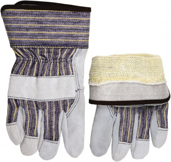 Lined Insulated Leather Palm Gloves: Size 2X-Large, Leather
