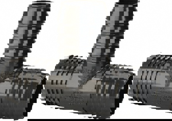 Barbed Tube Insert Tee Plug: 1-1/4