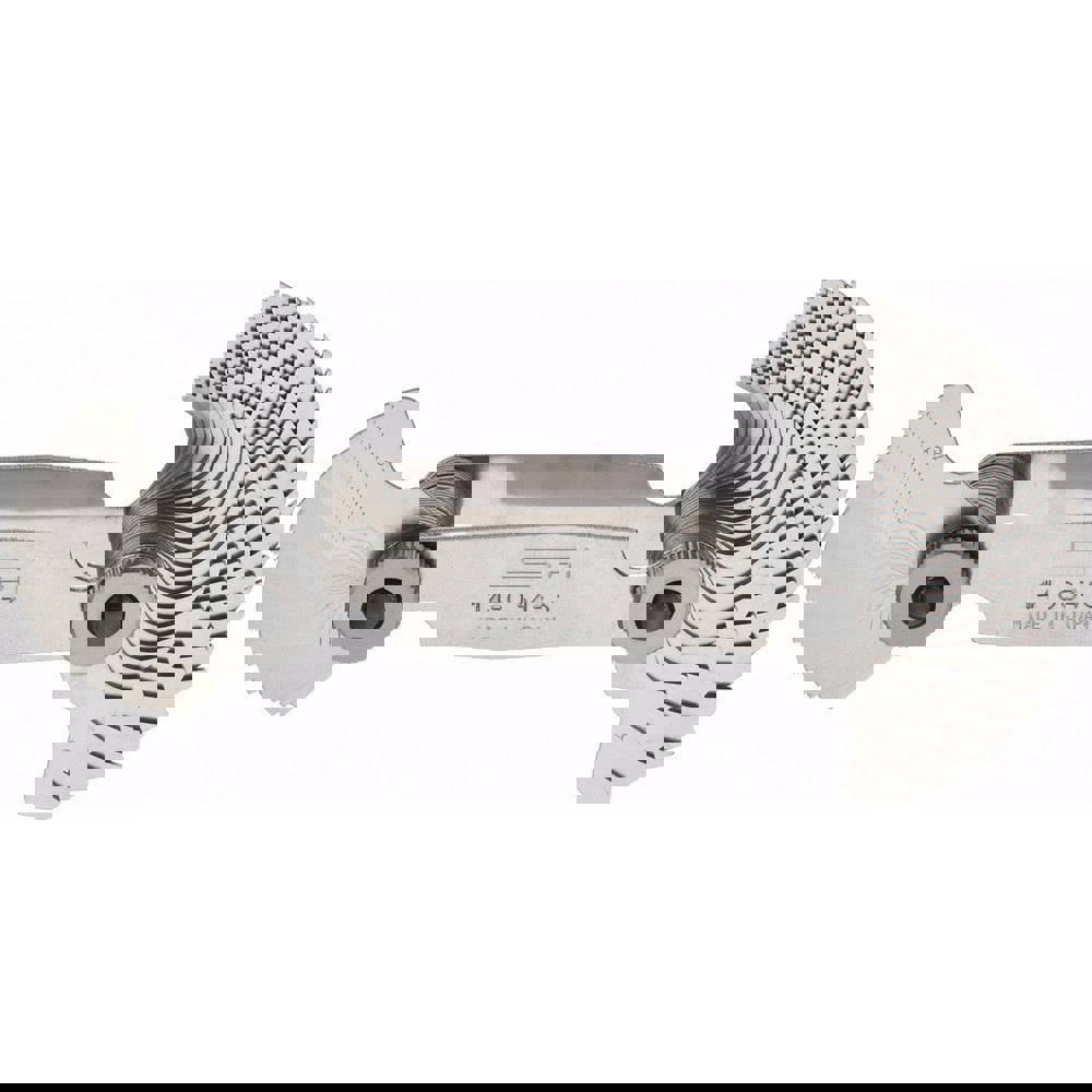 51 Leaf, 4 to 84 TPI Range, Steel Screw