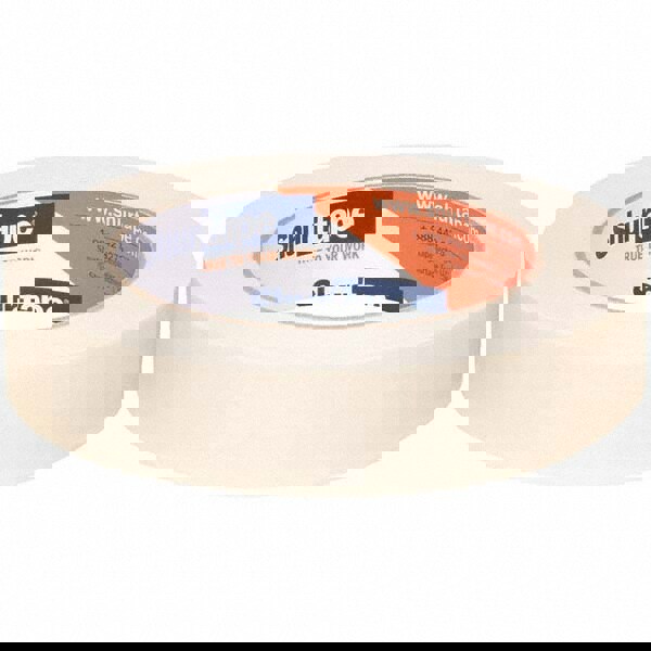 Masking Tape: 24 mm Wide, 55 m Long, 4.6 mil Thick, Natural & Tan
