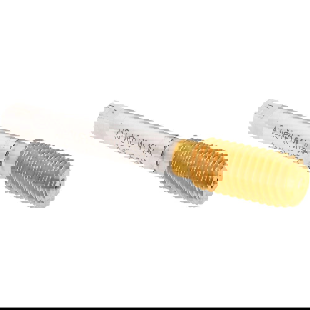 Thread Forming Tap: 1/2-13 UNC, Bottoming, Powdered Metal High Speed Steel, TiN Coated