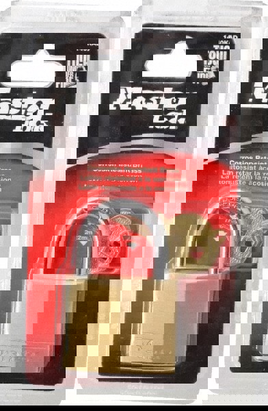 Padlock: Solid Brass, Keyed Alike, 1-9/16