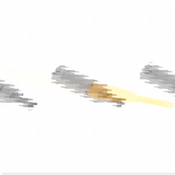 Thread Forming Tap: M1.6x0.35 Metric Coarse, 4H Class of Fit, Modified Bottoming Chamfer, Cobalt, TiN Finish