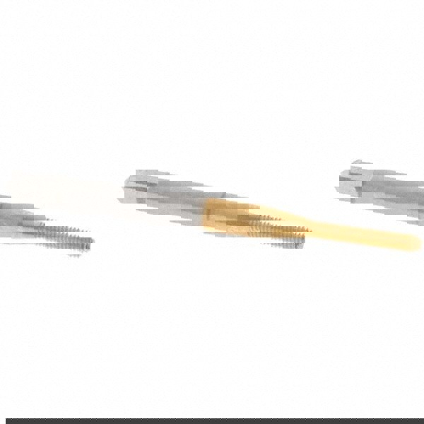 Thread Forming Tap: M2x0.4 Metric Coarse, 6H Class of Fit, Bottoming Chamfer, Cobalt, TiN Finish