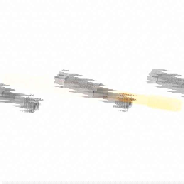 Thread Forming Tap: M4x0.7 Metric Coarse, 4H Class of Fit, Bottoming Chamfer, Cobalt, TiN Finish