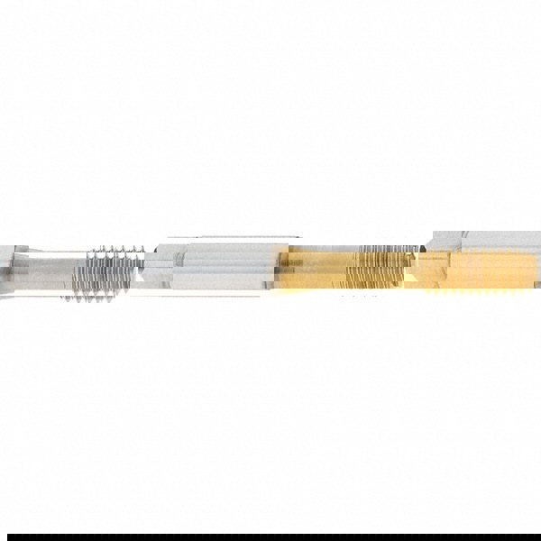 Thread Forming Tap: M6x1 Metric Coarse, 4H Class of Fit, Modified Bottoming Chamfer, Cobalt, TiN Finish