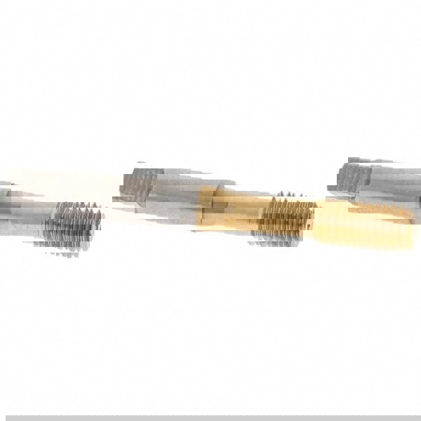 Thread Forming Tap: M8x1.25 Metric Coarse, 4H Class of Fit, Modified Bottoming Chamfer, Cobalt, TiN Finish