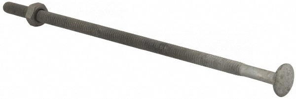 Carriage Bolt: 1/4-20, 7