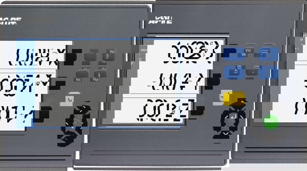 Milling DRO System: 3 Axes, Glass Scale, 35