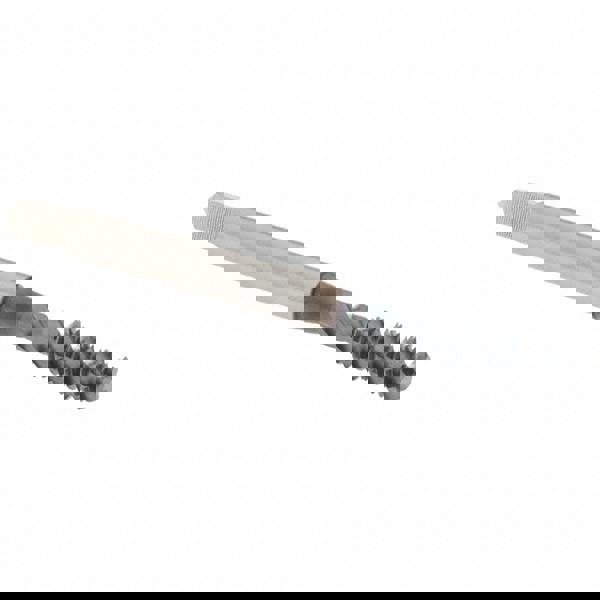 Spiral Flute Tap: #10-32, UNF, 3 Flute, Bottoming Chamfer, 2B Class of Fit, High-Speed Steel, TiCN Finish